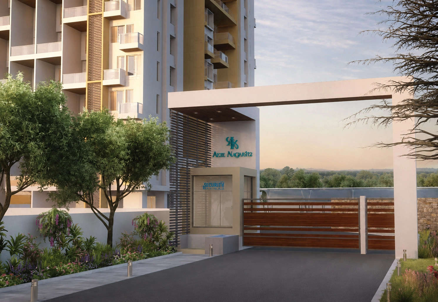Jhamtani Ace Augusta Hinjewadi - Project Entrance View
