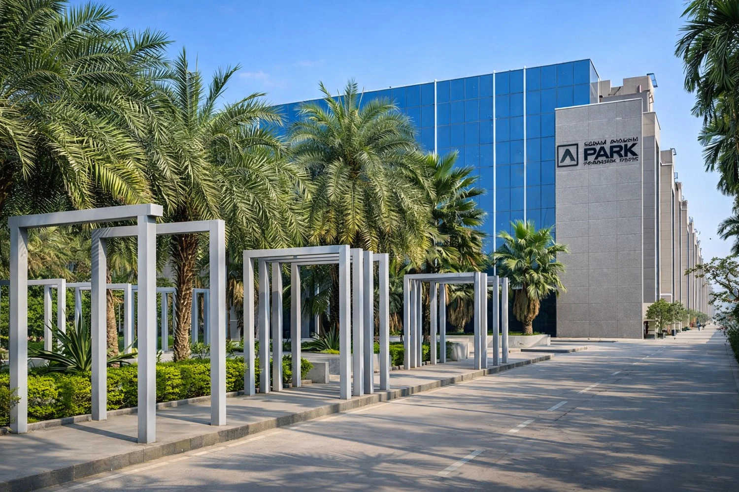 Akshar Business Park Vashi - Entrance 2