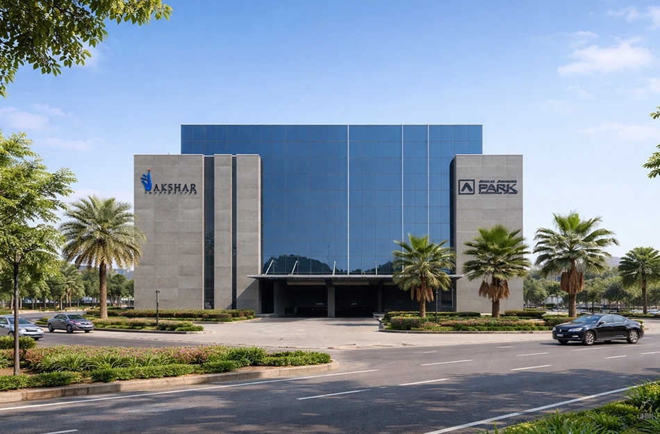 Akshar Business Park Vashi - Elevation