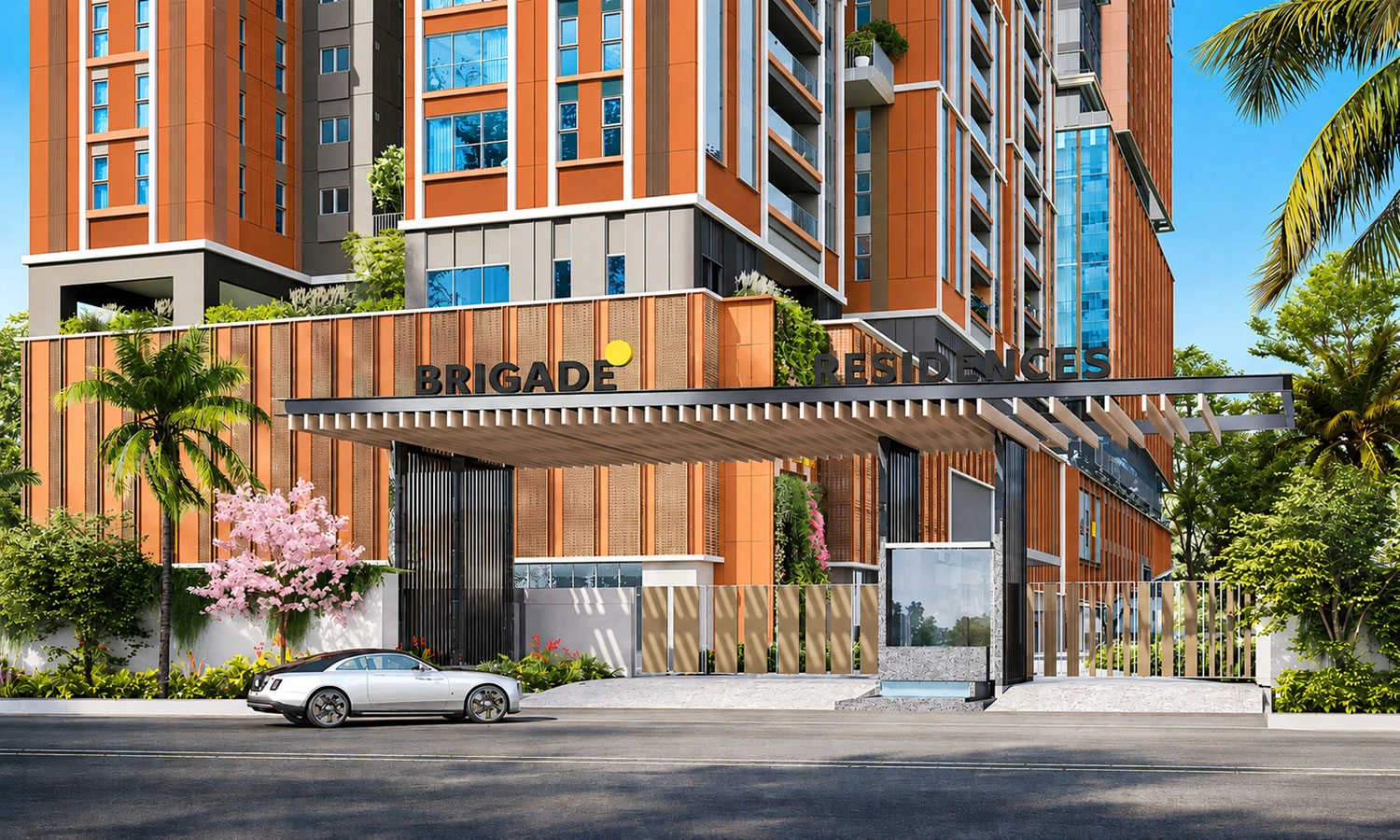 Brigade Stellaris Velachery - Project Entrance View