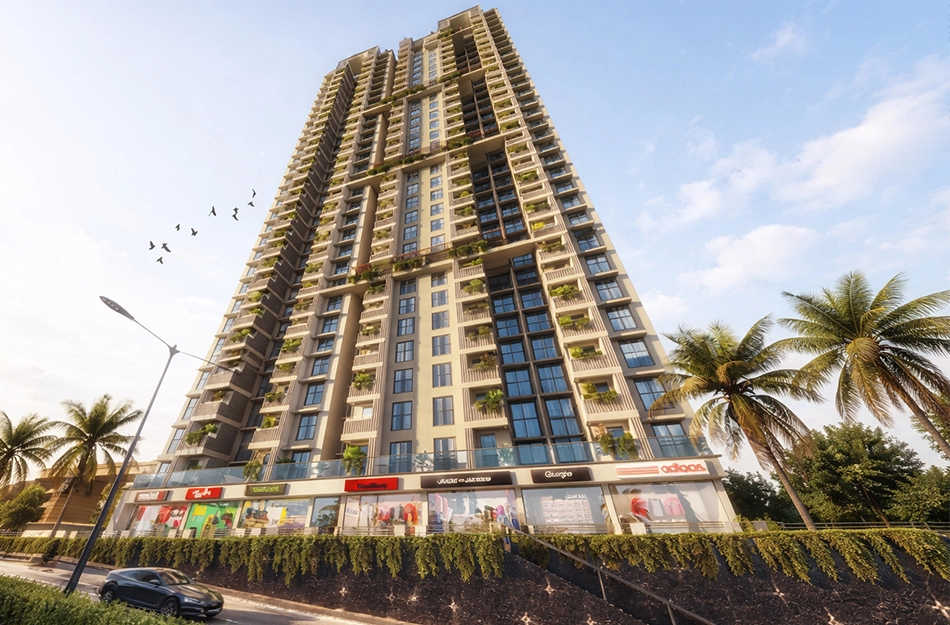 Ajmera 78 Lake Town Bhandup - Elevation 2