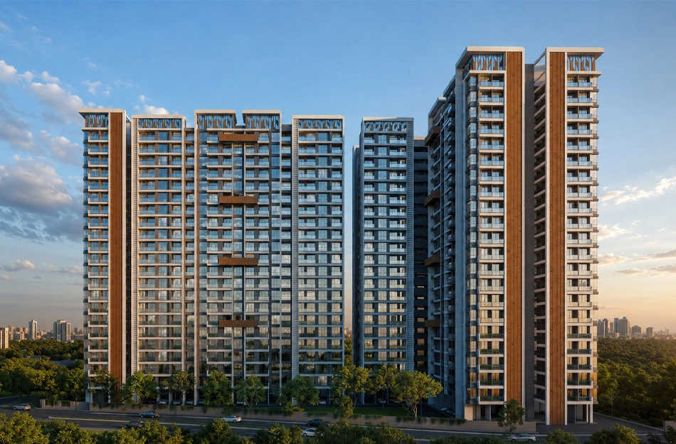 Kohinoor Woodshire Bhugaon - Elevation