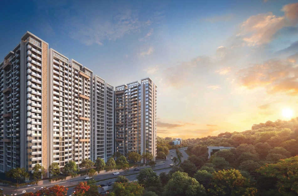 Kohinoor Woodshire Bhugaon - Elevation 2
