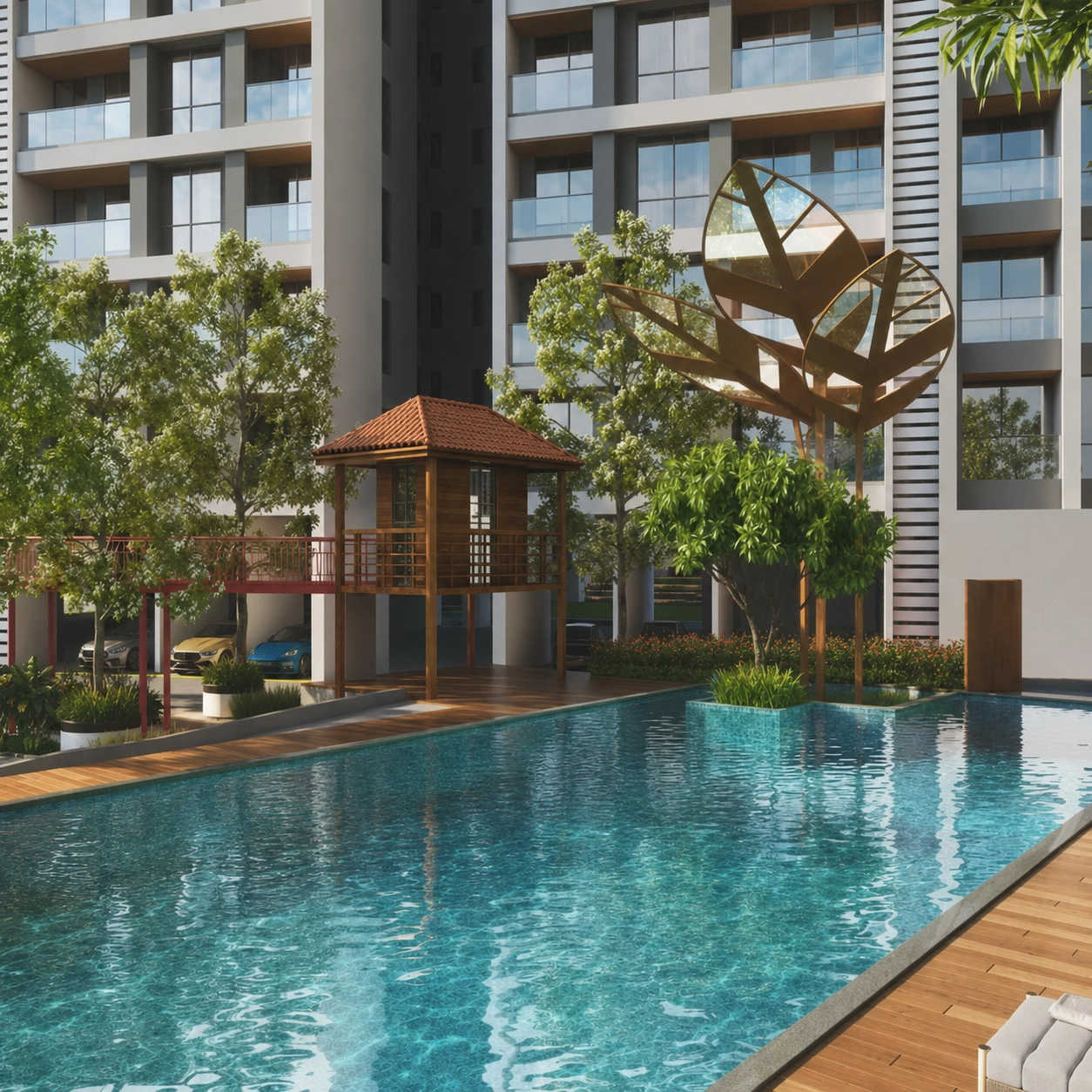 Kohinoor Woodshire Bhugaon - Swimming Pool