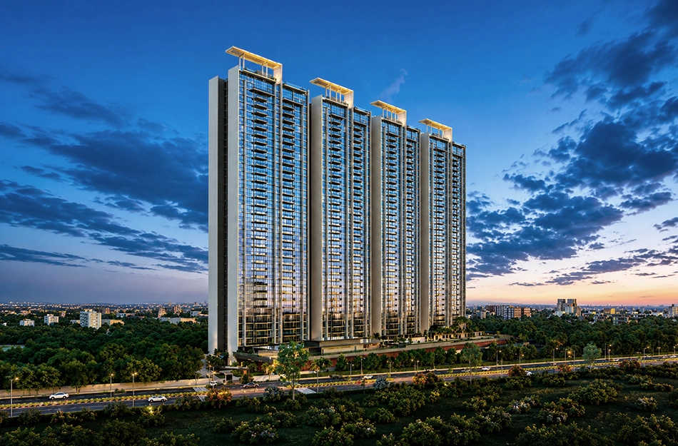 Kasturi Balmoral Towers Balewadi - Elevation 2