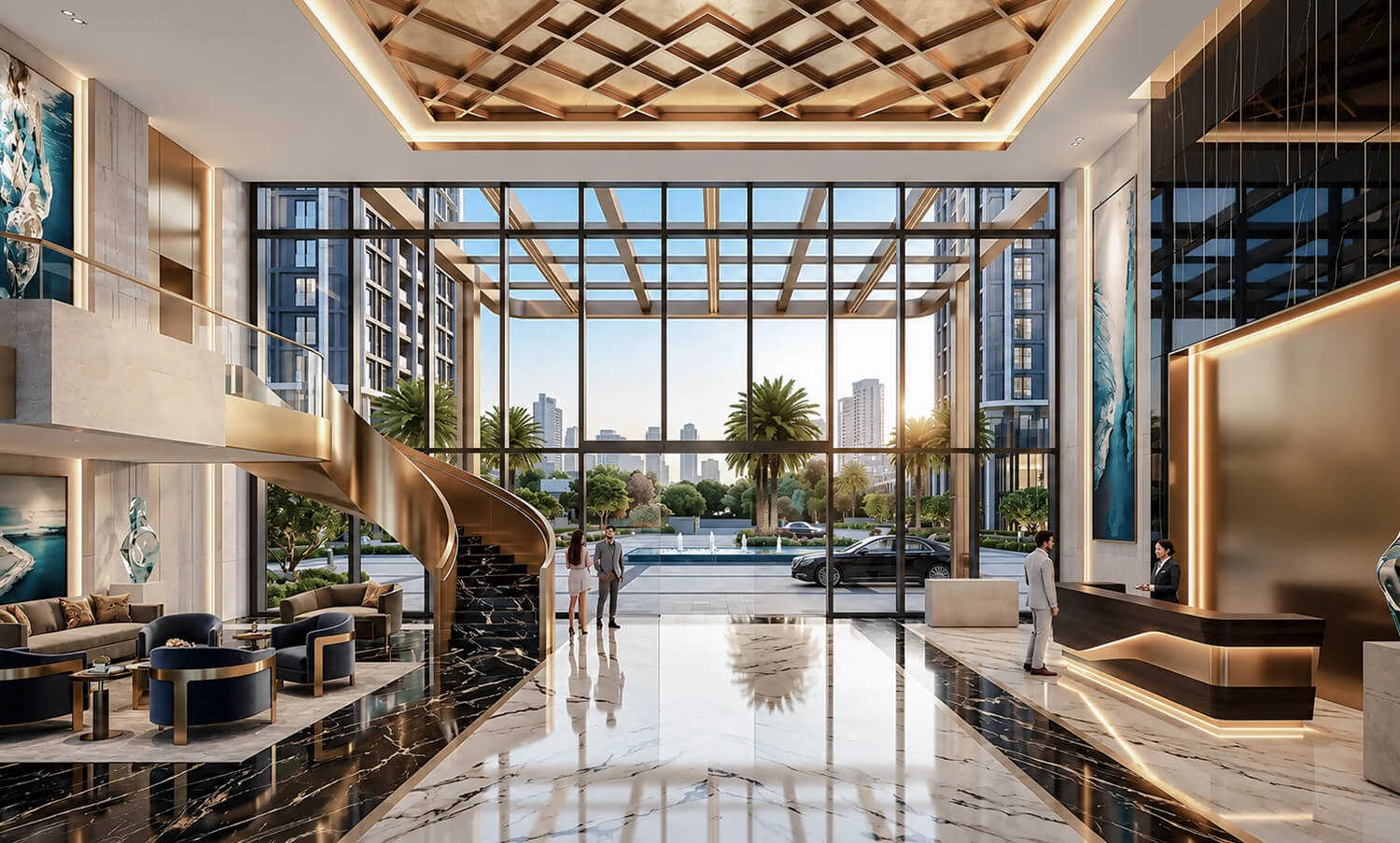 Shapoorji Pallonji Imperial Tardeo - Project Entrance View