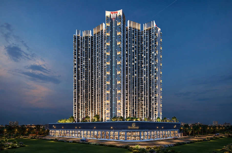 Raymond Tenx District 9 Pokhran Road 1 - Elevation