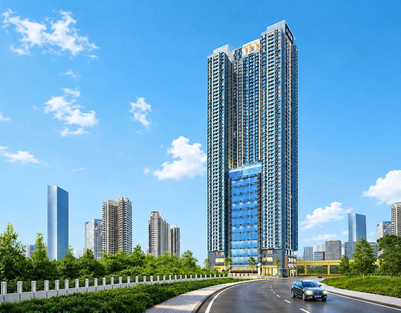 Ashar Pulse Majiwada - Elevation 5