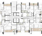 Nyati Evania Sadashiv Peth - Typical Floor Plan