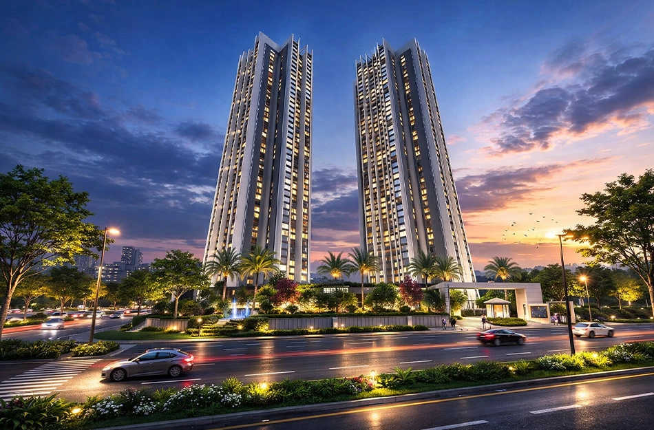 4th Avenue Sunteck City Goregaon - Elevation 2