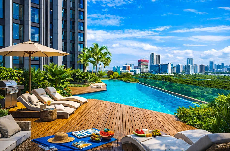 4th Avenue Sunteck City Goregaon - Swimming Pool