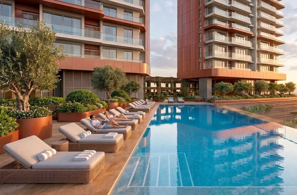 Shapoorji Pallonji The Dualis Sector 46 - Swimming Pool