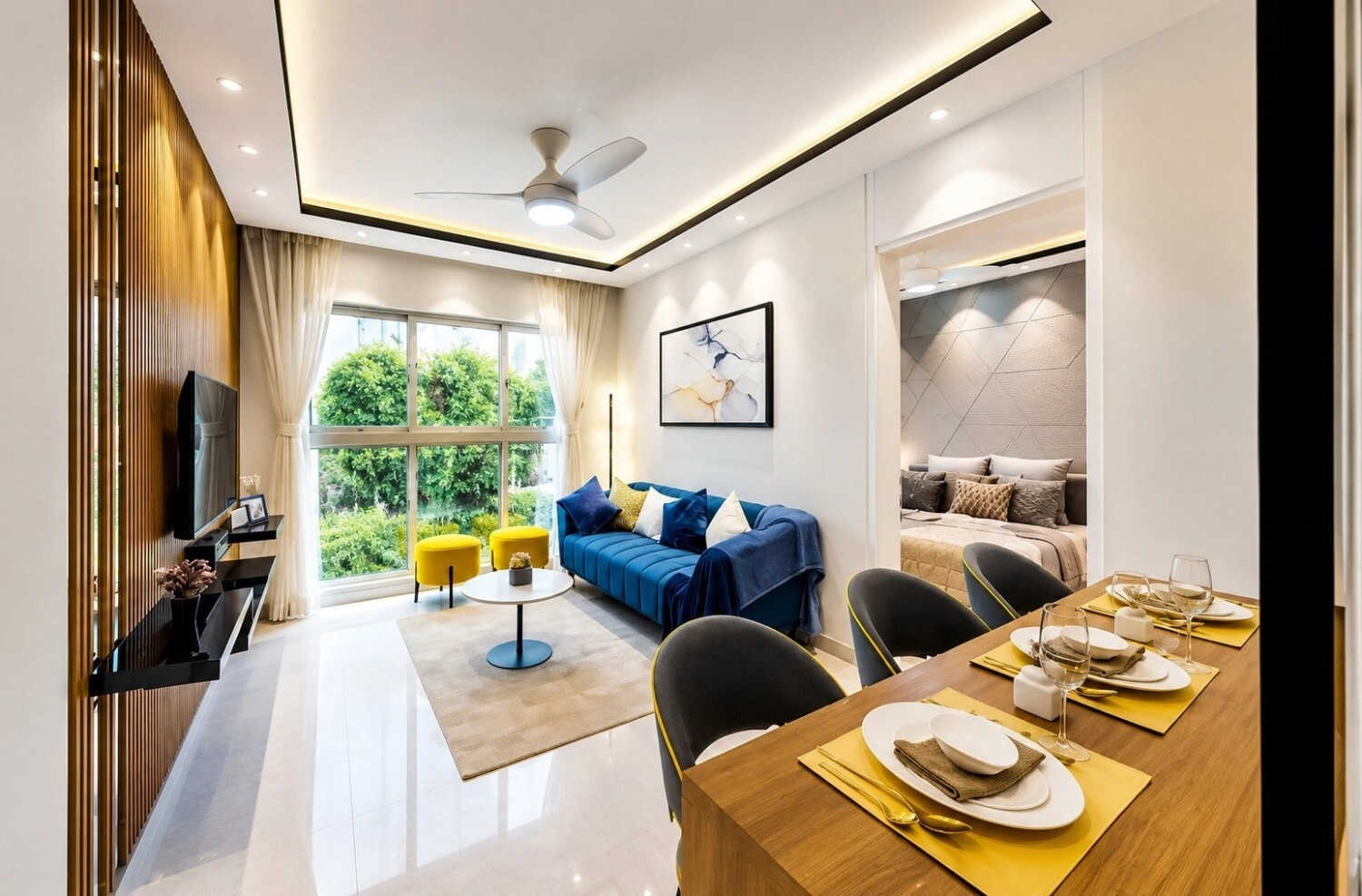 Lodha Crown Dombivali Dombivali - Living Room
