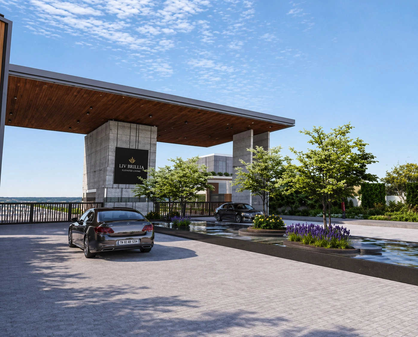 Mana Skanda The Right Life Chikkavaderapura - Project Entrance View
