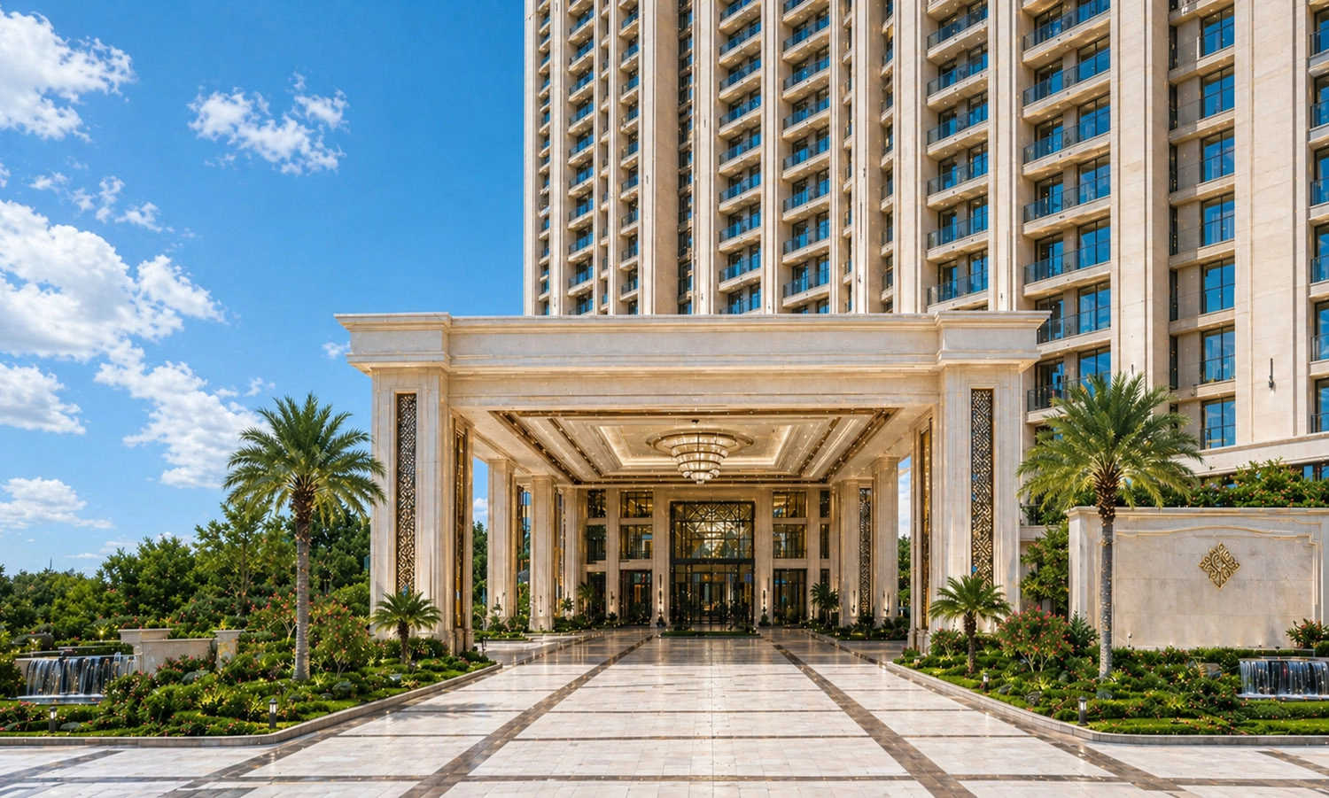 Shalimar Garden Bay Crown Ghaila - Tower Entrance Lobby