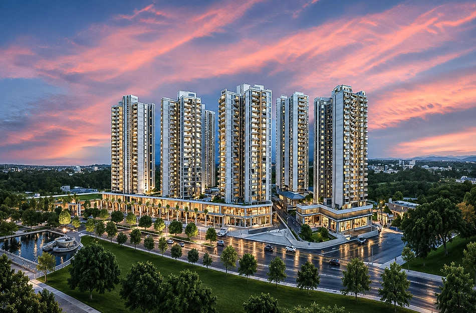 Mahindra Blossoms Whitefield - Elevation