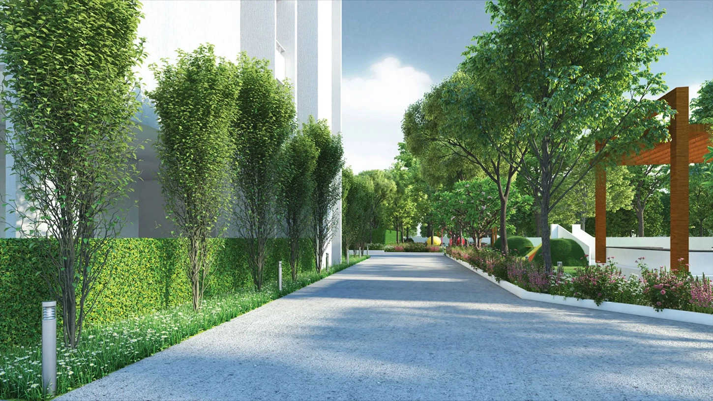 Rohan Ipsita Hinjewadi - Outdoor Space 1