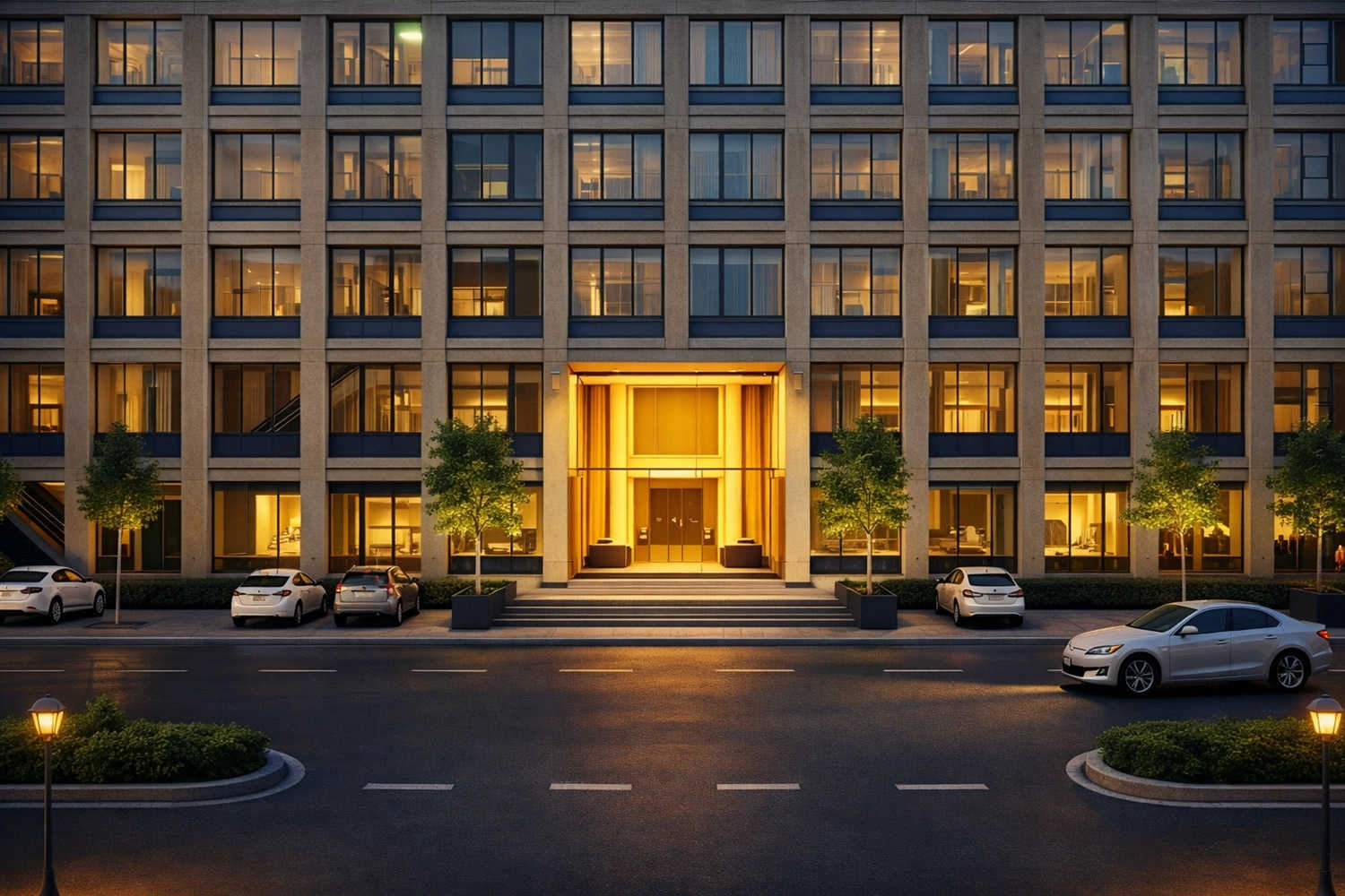 Urban Axis Joy Street Gomti Nagar - Project Entrance View