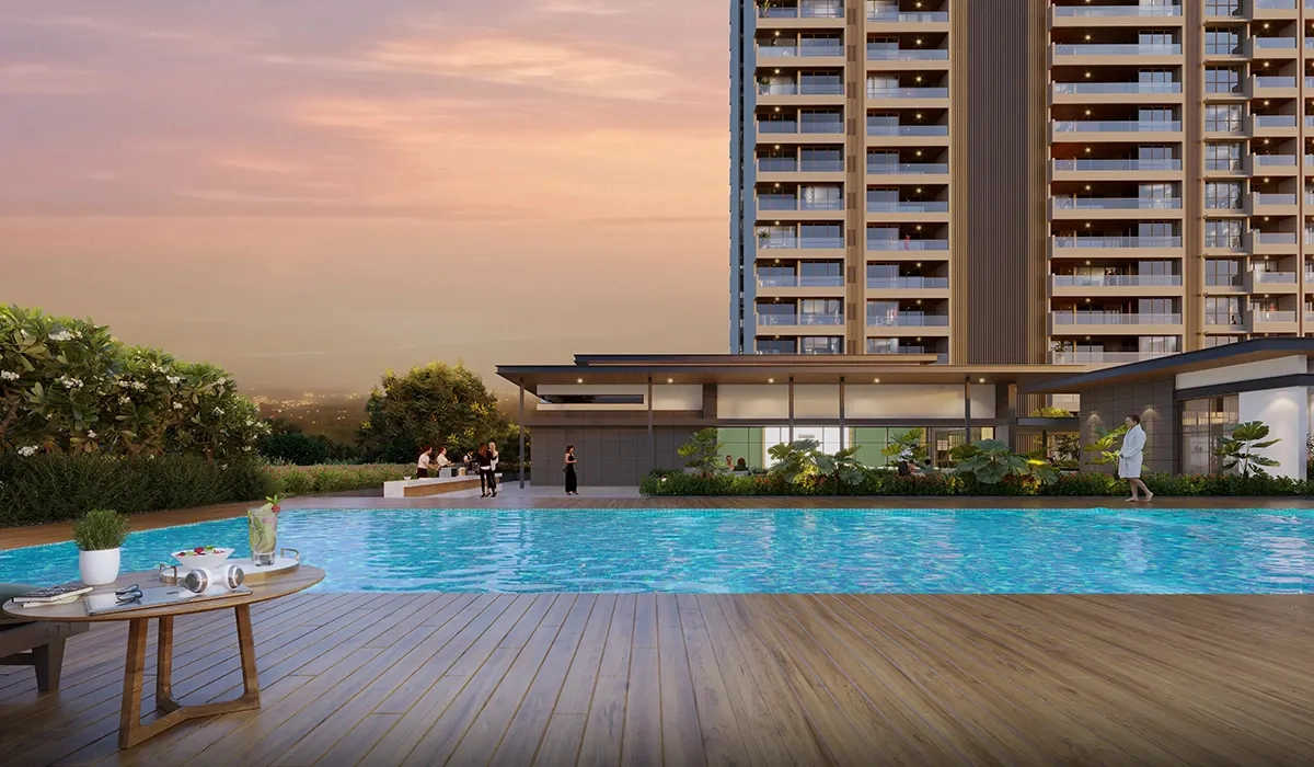 Skyi 5 Racecourse Sopan Baug - Swimming Pool