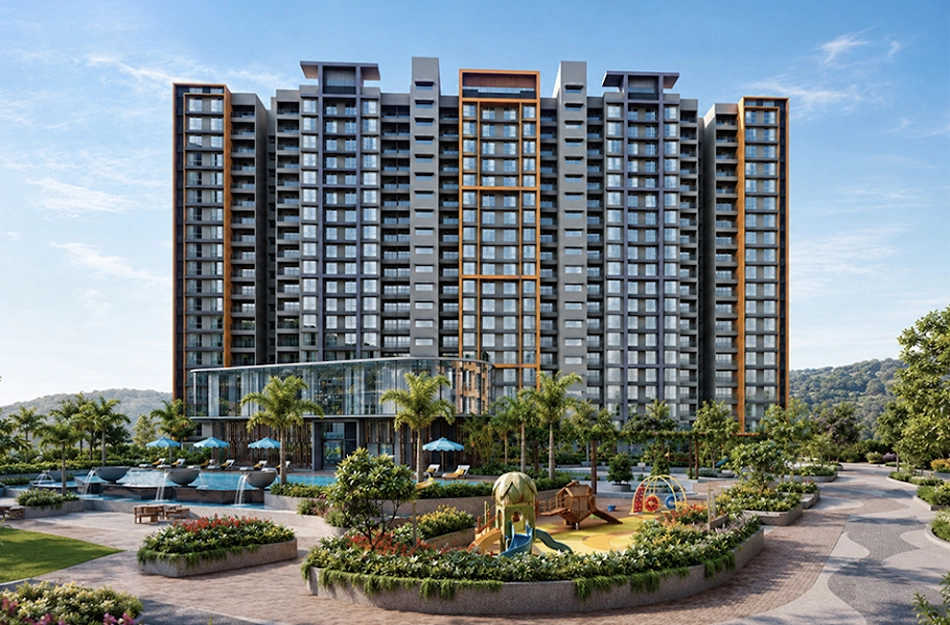 Pride Purple Park Pebbles Bhugaon - Elevation 2
