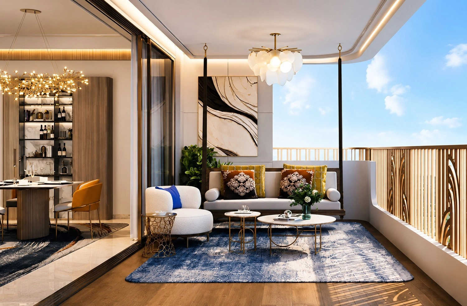 Lodha Casa Belvedere Dombivali - Living Room