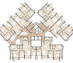 Shapoorji Pallonji Tree Clouds Hadapsar - Typical Floor Plan