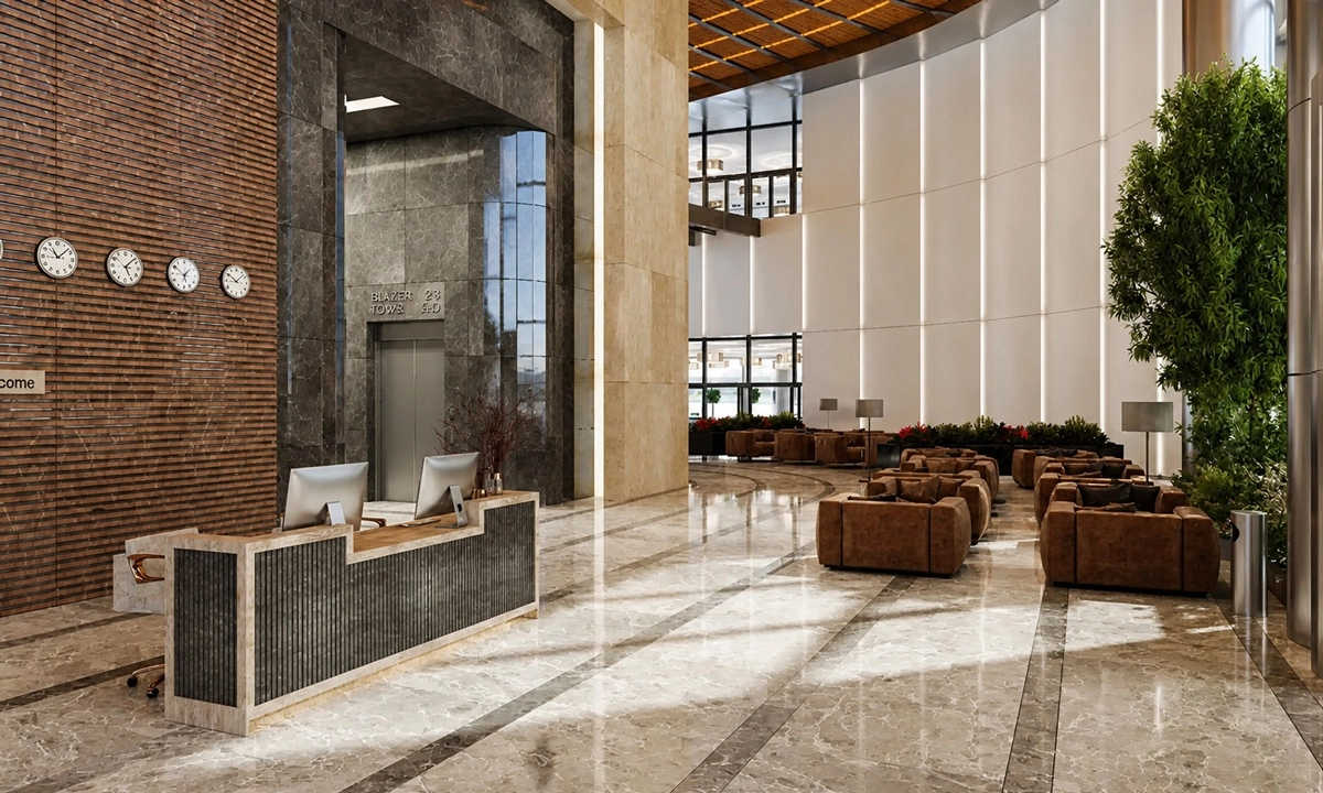 Transcon UNO Santacruz - Tower Entrance Lobby
