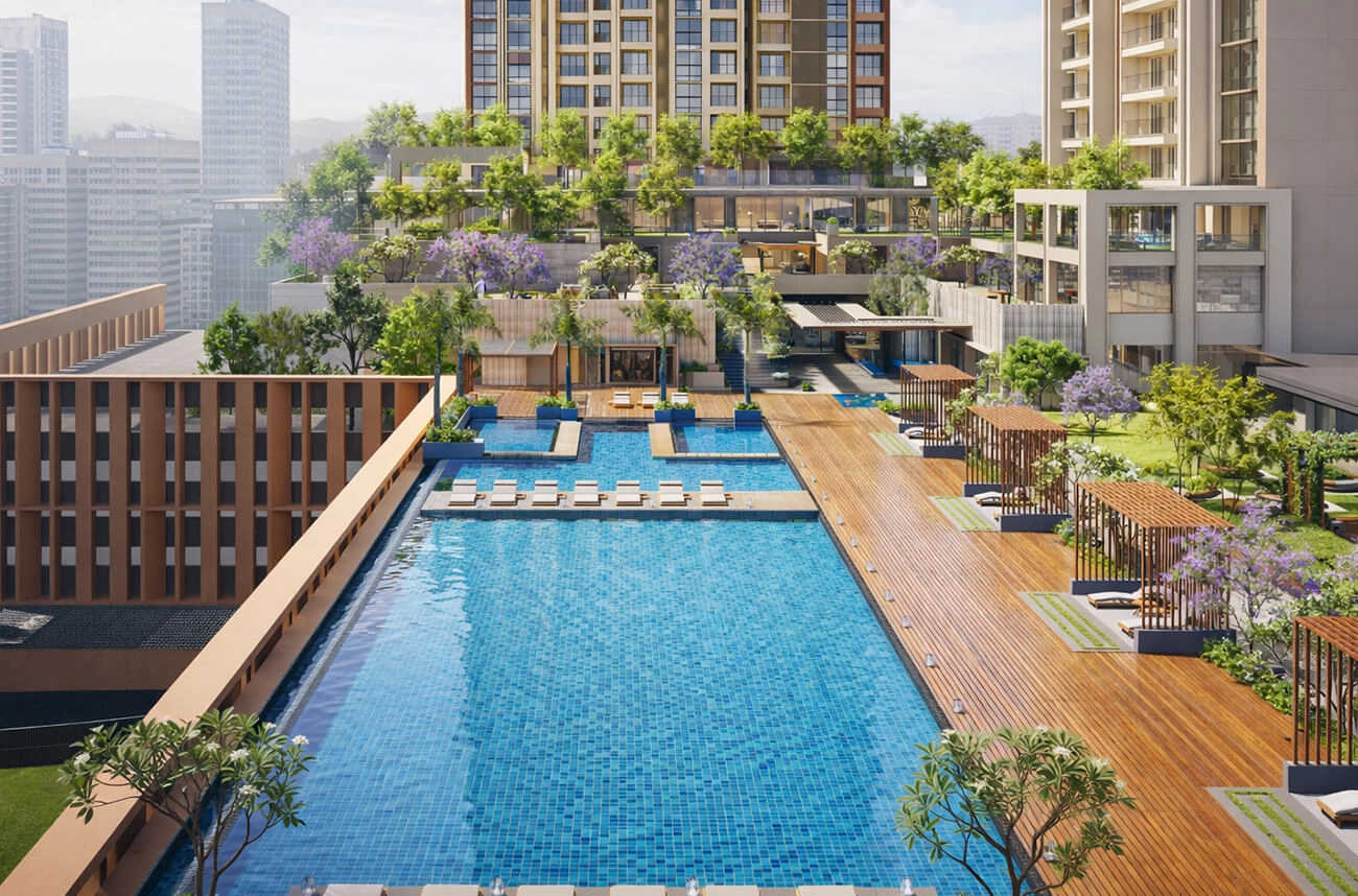 Runwal Meadows Kanjurmarg - Swimming Pool