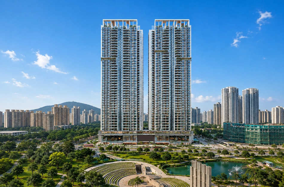 Kalpataru Park City Kolshet Road - Elevation