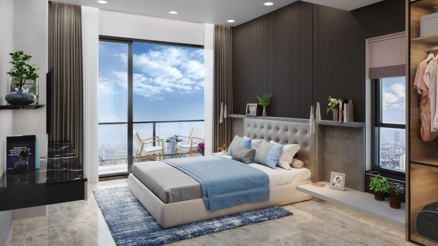 Kalpataru Park City Kolshet Road - Bedroom