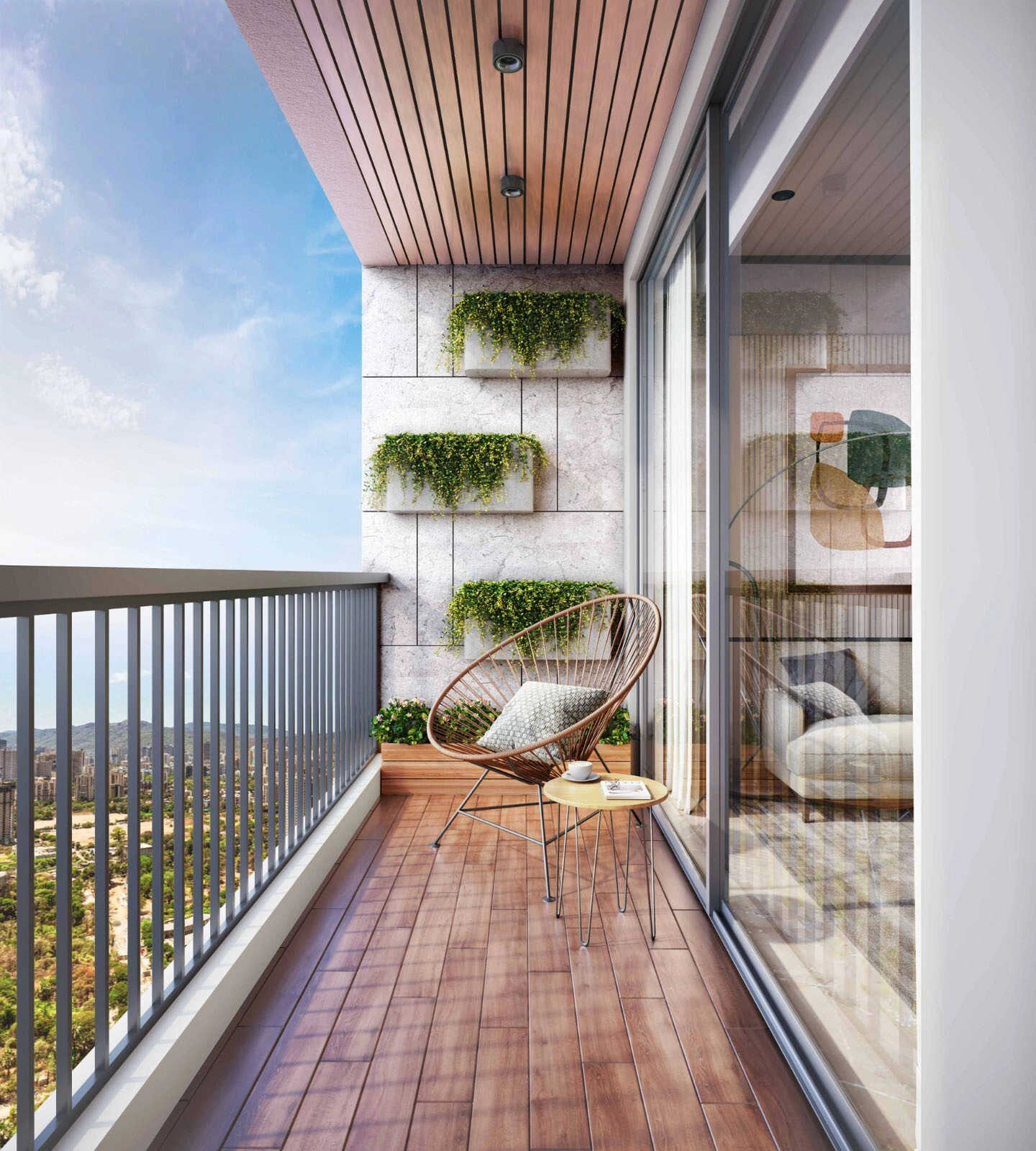 Kalpataru Park City Kolshet Road - Balcony