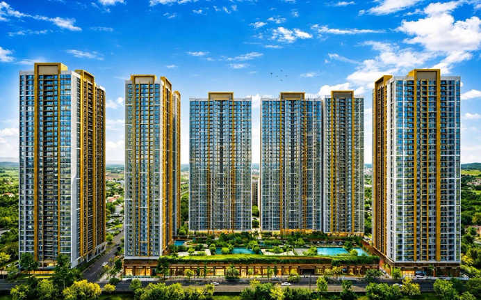 Prestige Garden Trails Mira Road - Elevation
