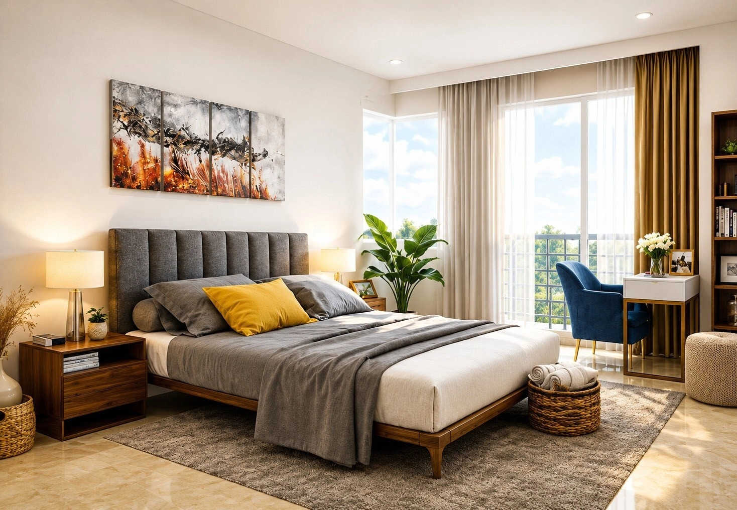 Prestige Garden Trails Mira Road - Bedroom