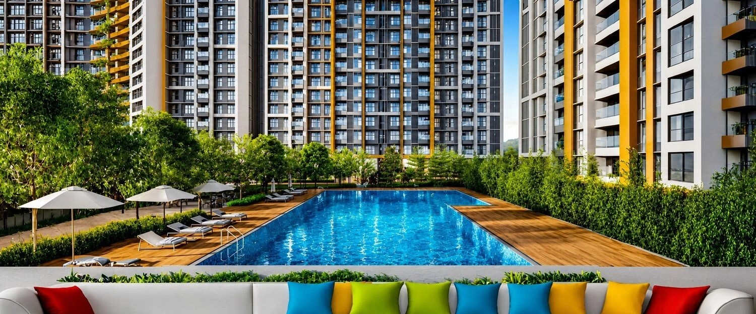 Prestige Garden Trails Mira Road - Swimming Pool