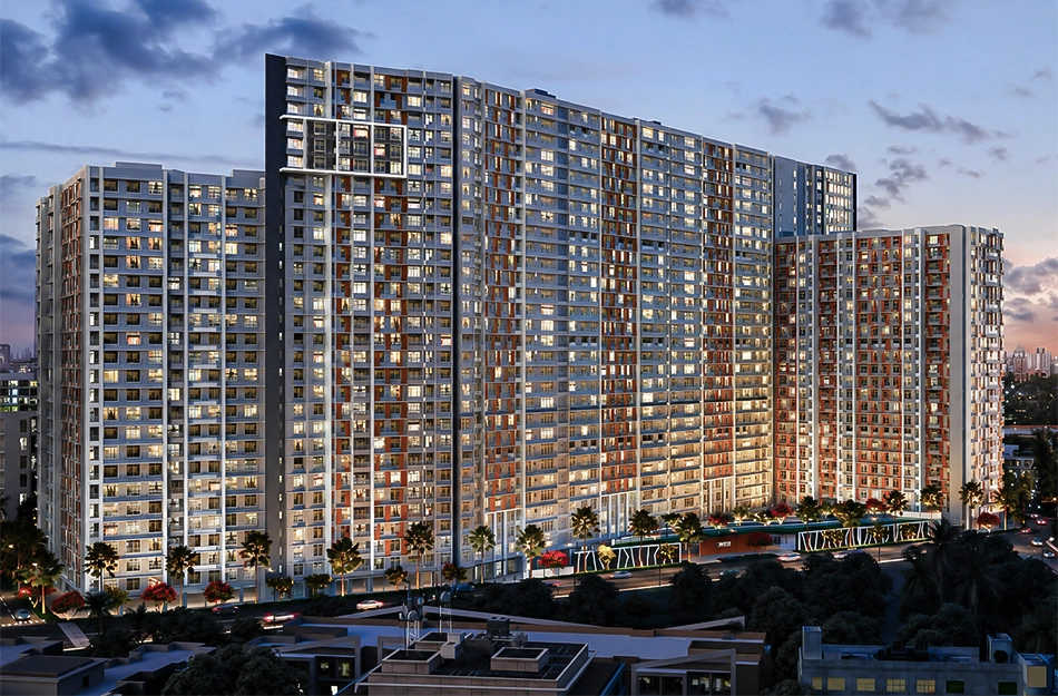 Adani Ten BKC Bandra - Elevation