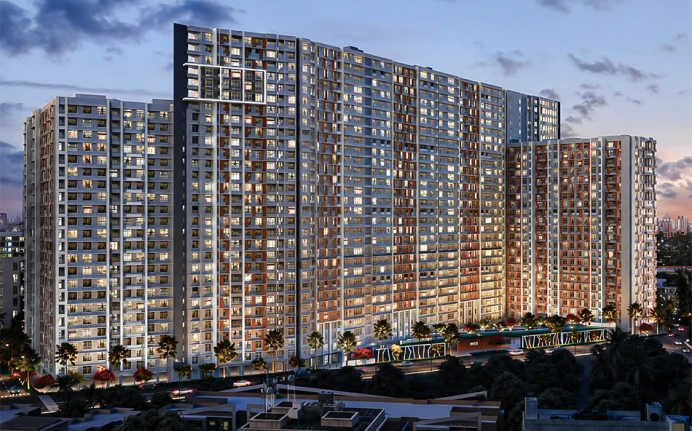 Adani Ten BKC Bandra - Elevation