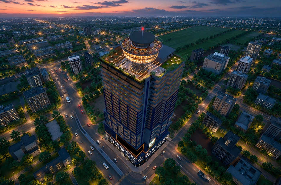 Platinum 9 World Tower Wakad - Elevation 4