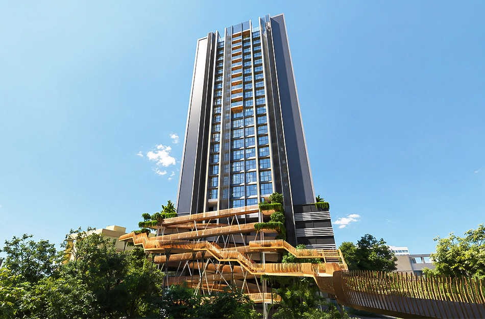 Ajmera Vann Versova - Elevation 2