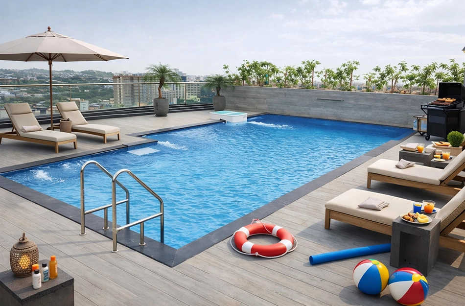 Omkar Signet Malad - Swimming Pool