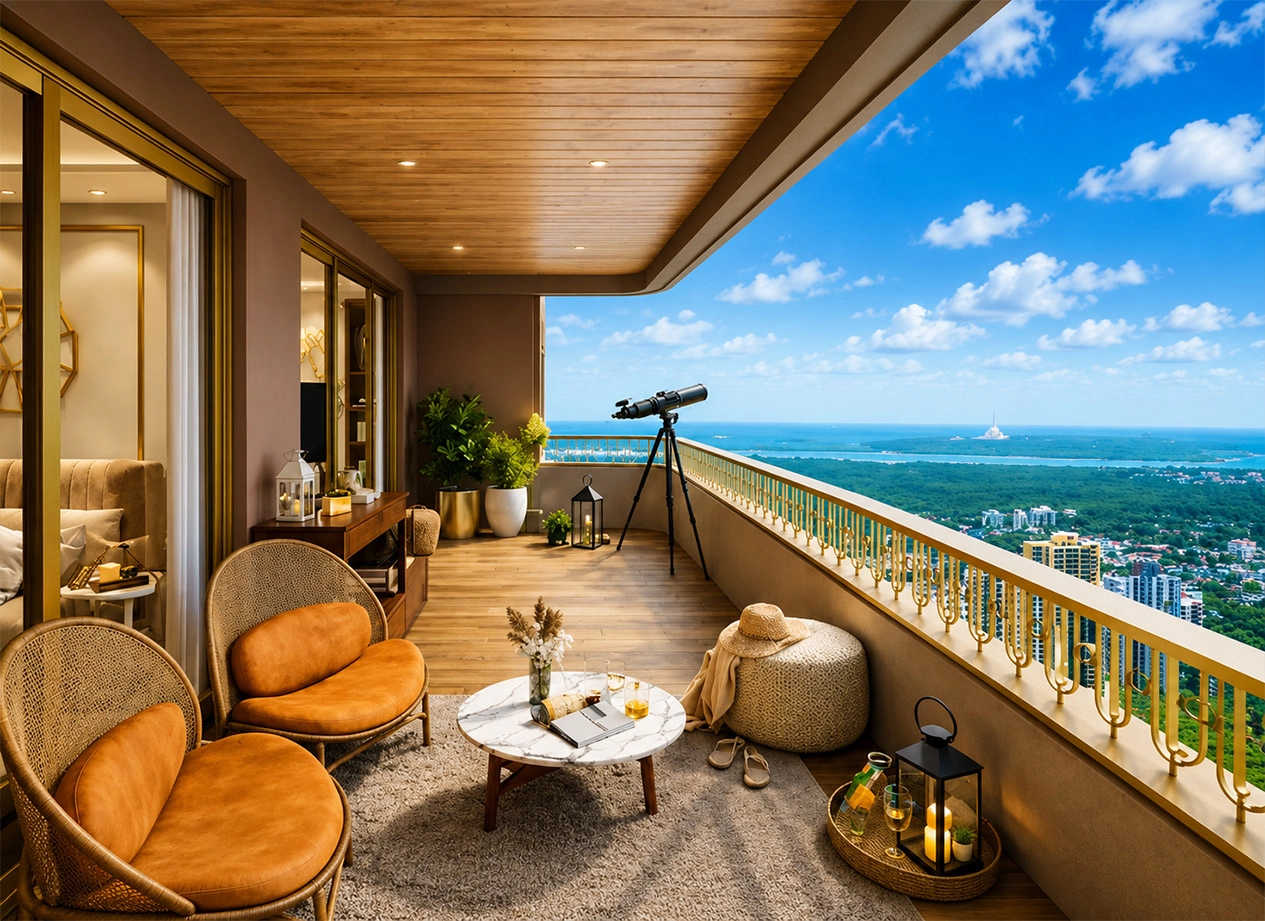 Lodha Altus Borivali - Balcony