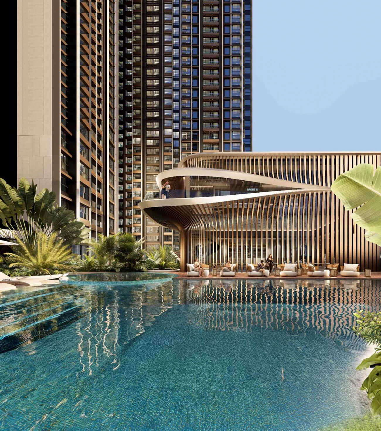 Crystal Prime Meridian Ghatkopar - Swimming Pool