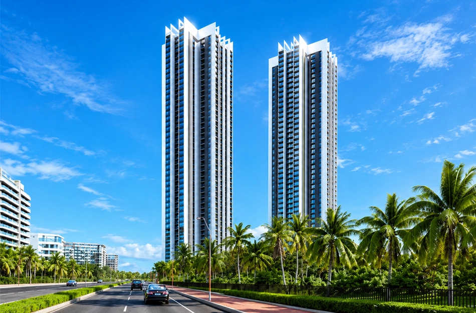 4th Avenue Sunteck City Goregaon - Elevation