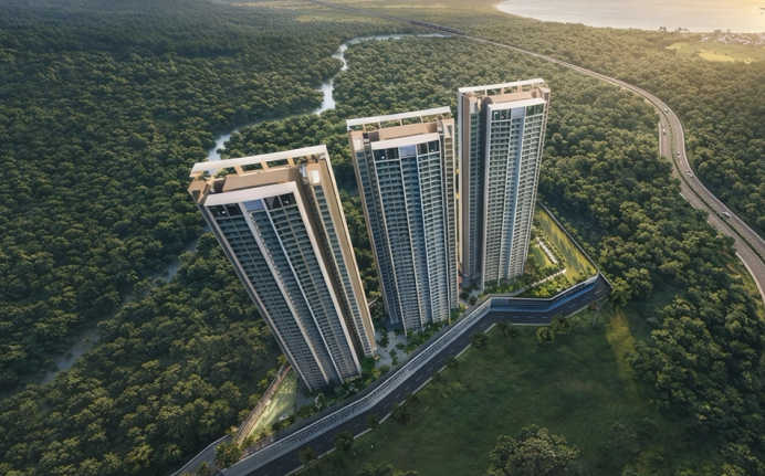 Bhagwati Celestria Airoli - Elevation 4