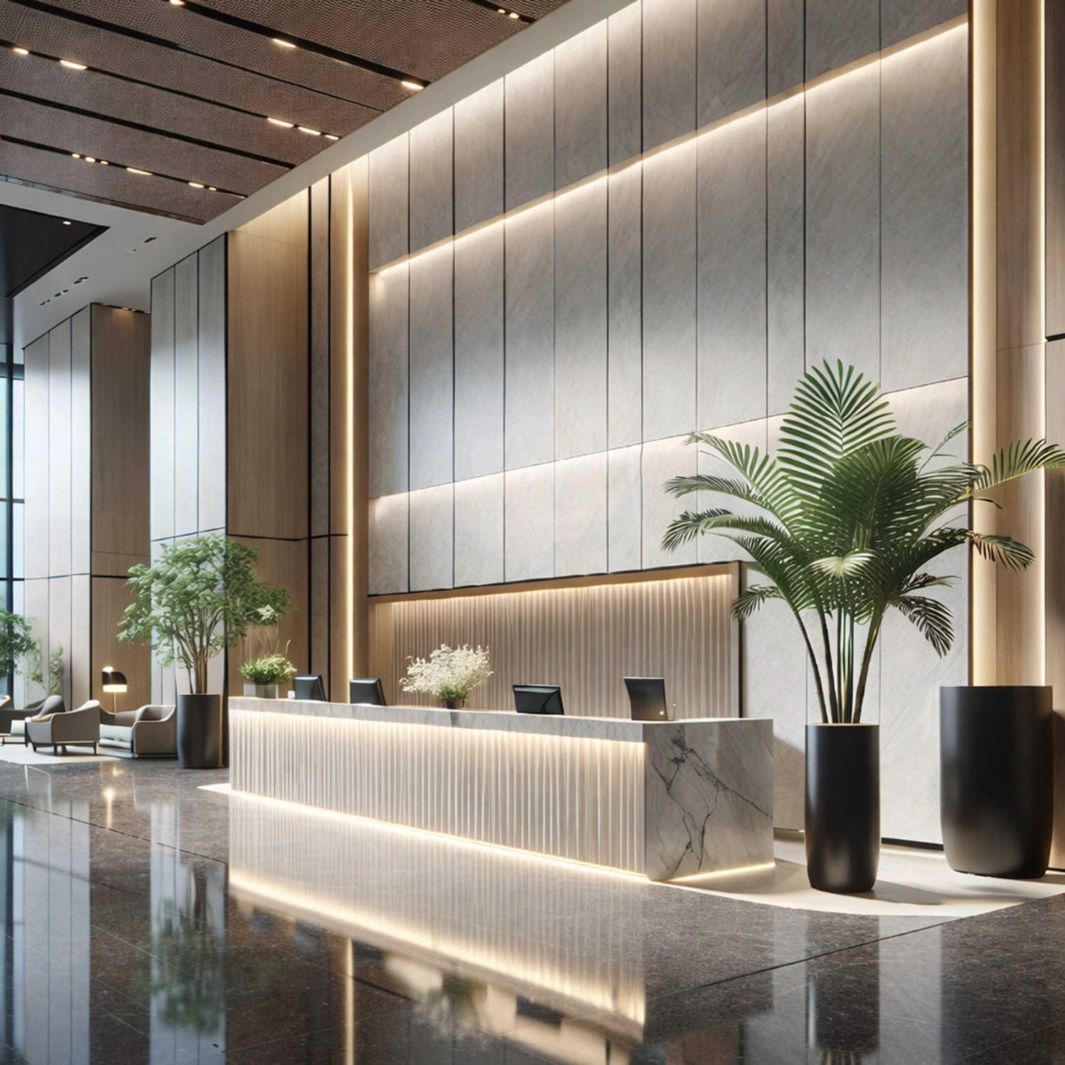 Emperia C2 Turbhe - Tower Entrance Lobby