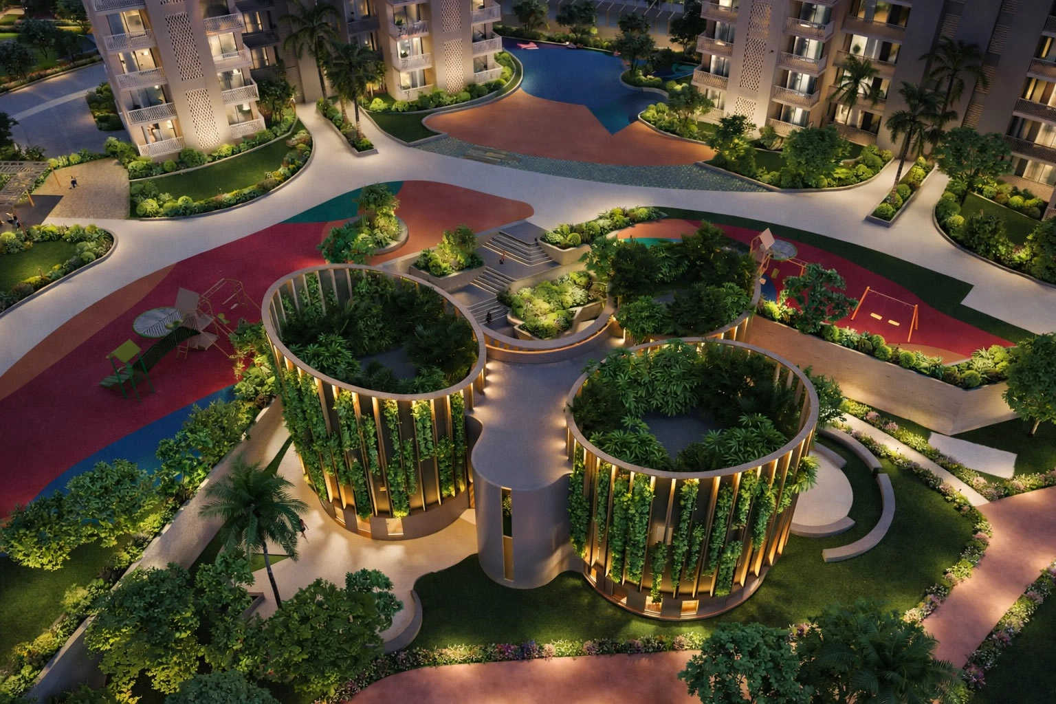 Ashiana Aaroham Sector 80 - Outdoorameneties