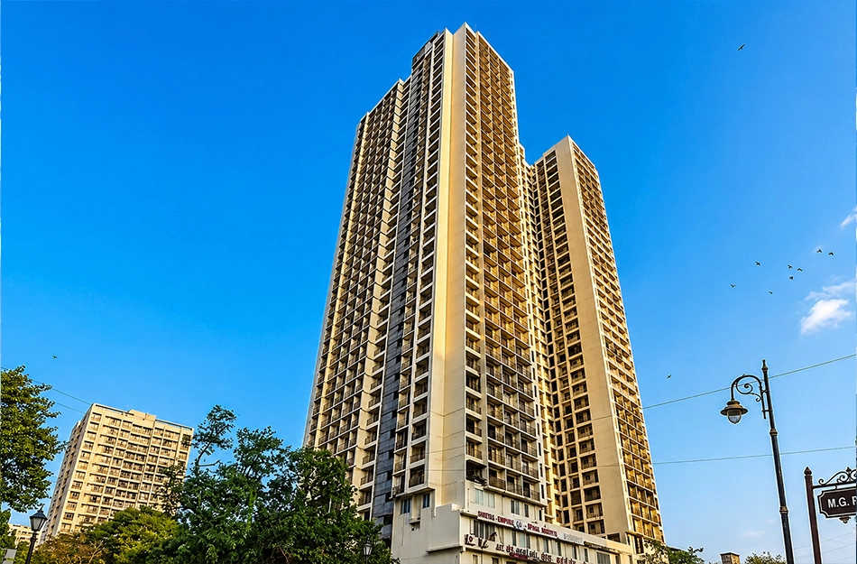 Puraniks Grand Central Pokhran Road 1 - Elevation 3