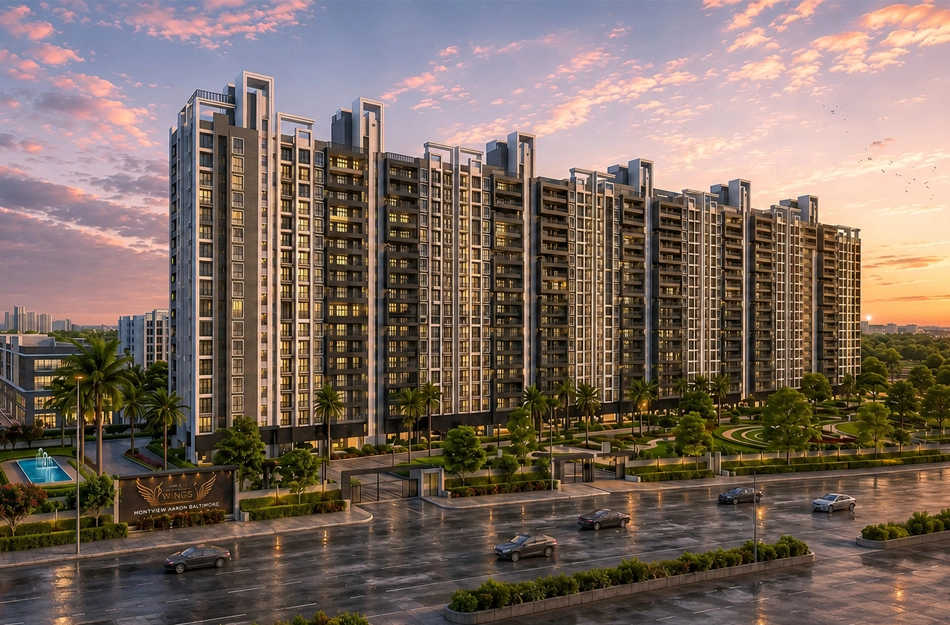 Mont Vert The Wings Balewadi - Elevation
