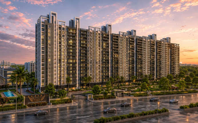 Mont Vert The Wings Balewadi - Elevation