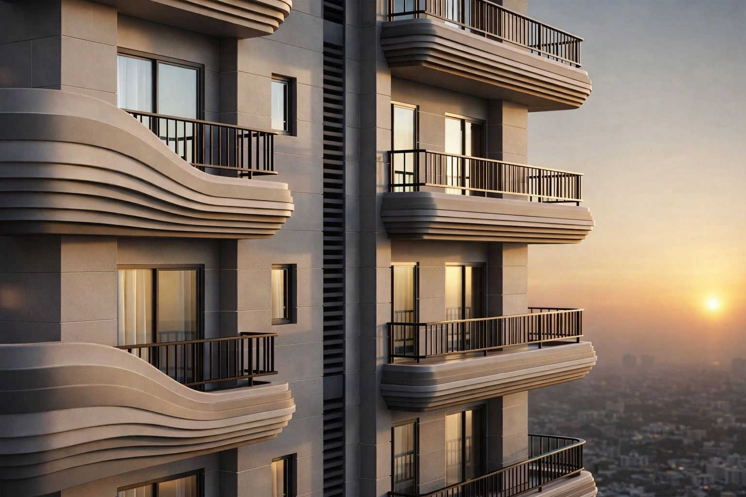 Sobha Rivana Sector 1 Greater Noida W - Balcony