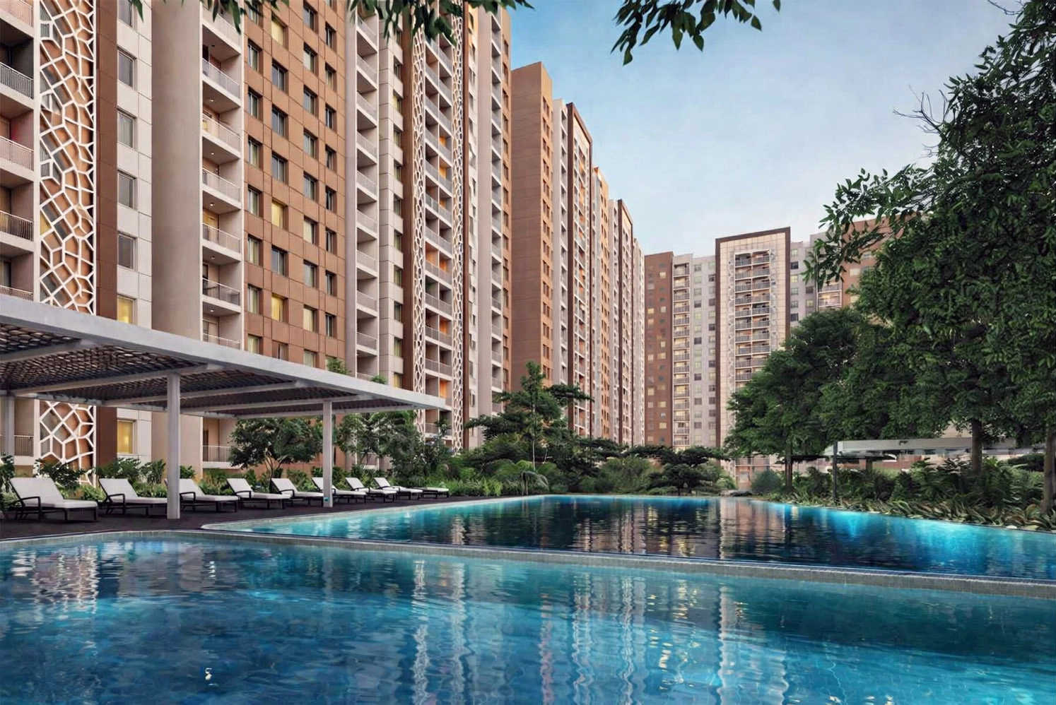 Kohinoor Kaleido Wagholi - Swimming Pool